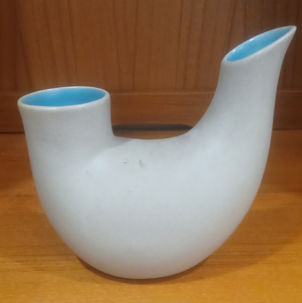 Pigeon Forge Double Necked Pottery Art Vase